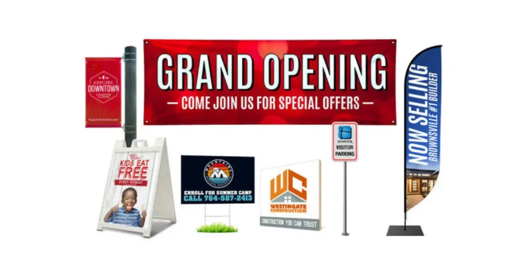 How to Choose the Right Material for Outdoor Signage?